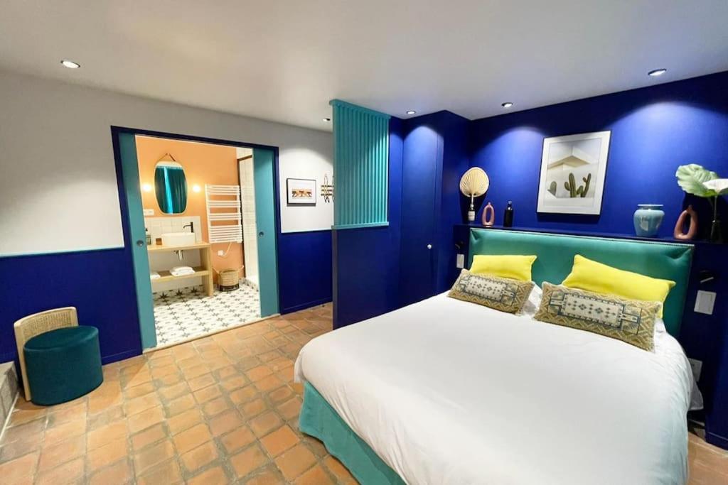 Chambre Majorelle - Rdc - Plage 50M - Rue Gratuite Saint-Malo Exterior foto